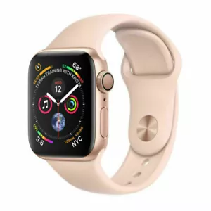 APPLE Watch Series 4 40mm GPS + WiFi + Bluetooth Rose Gold - Great - Picture 1 of 1