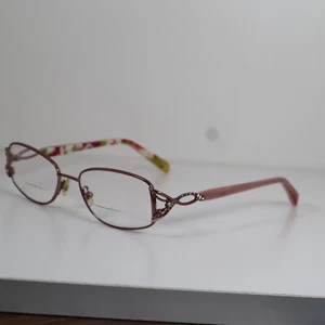 Vera Bradley Eyewear Make Me Blush MMB Heather Floral 53-17-135mm FRAMES - Picture 1 of 10