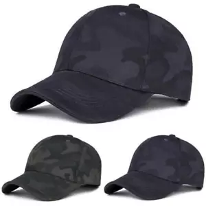 Herren Damen Baseball Kappe Armee Militär Tarnmuster Sport Fitness Freizeit Outdoor Sonnenhut - Bild 1 von 12
