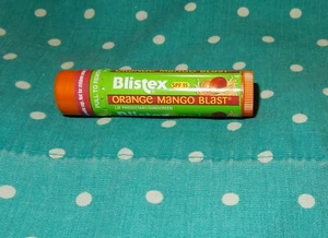 NEW BLISTEX SPF 15 ORANGE MANGO BLAST - Picture 1 of 2