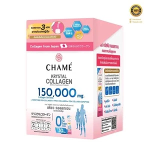 Chame Krystal Collagen 150,000 mg plus Vitamin C 151.8 g (5.06 g x 30) - Picture 1 of 7