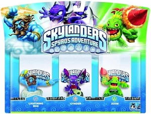 FIGURA SKYLANDERS LIGHTNING ROD/CYNDER/ZOOK PAC NFC PS3 PS4 XBOX One 360 WII U - Imagen 1 de 1