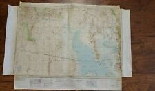 1954 Brigham City, Utah - Idaho Geological Topographic Map / Great Salt Lake
