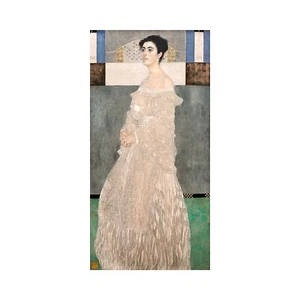 Gustav Klimt Margaret Stonborough-Wittgenstein, Lustre Canvas Print, 15" x 30" - Picture 1 of 10