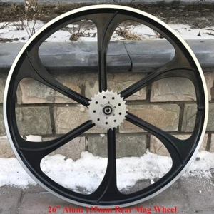 DONSP1986 26" Aluminio Trasero Mag Rueda SOLO y Piñón 28T - Bicicleta Motorizada Gas - Imagen 1 de 17
