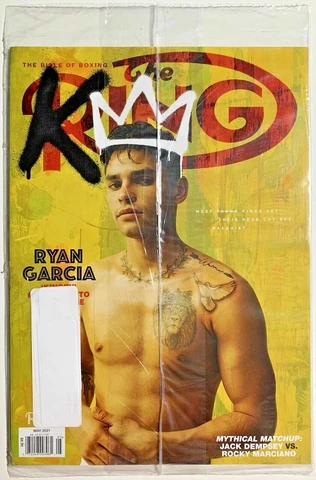 The Ring Magazine RYAN GARCIA kingry May 2021 NEW SEALED BAG mexico boxing Cover