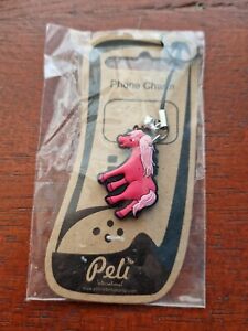 Pink Horse Mobile Phone Charm Horses keyring Handbag Charm Zip Charm Zipper Pull