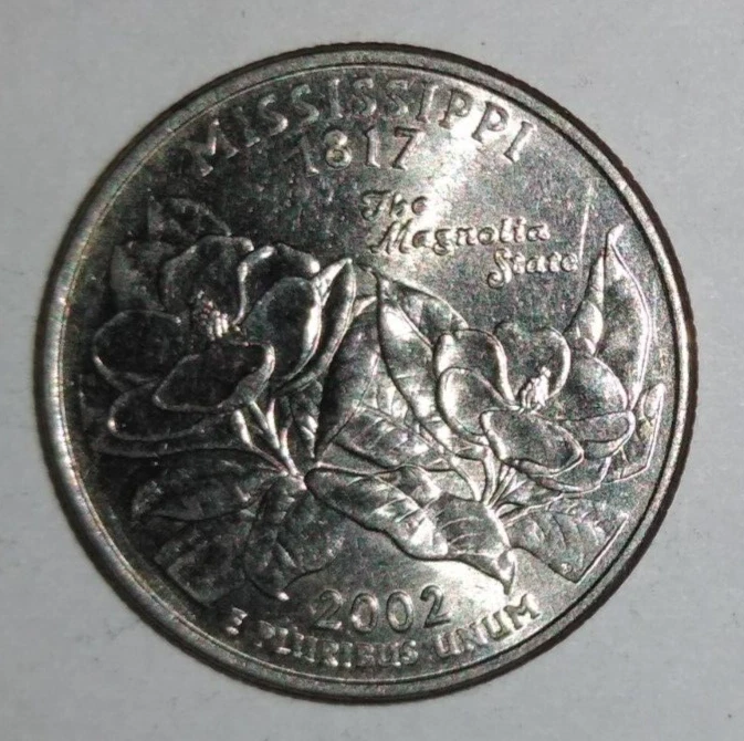 YOU PICK 5 FOR $5 + FREE SHIPPING - 2002 - D Mint - Mississippi State Quarter - Image 1 of 1