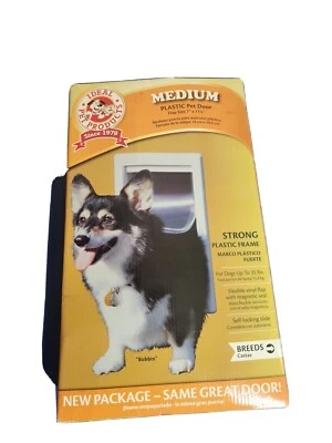 ideal productos para mascotas puerta para mascotas solapa tamaño mediano 7x11 1/4 Foto 1 de 4