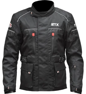 RTX Touring Cordura Waterproof Warm All Season Armoured Biker Jacket FUKD BNWT - Picture 1 of 9