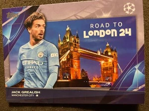 2023-24 Topps UEFA #RF-14 Jack Grealish Road To London Manchester City - Picture 1 of 2