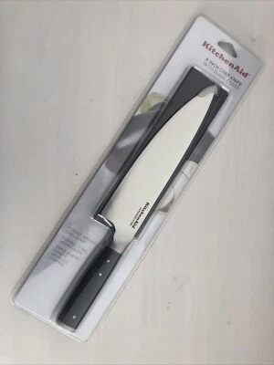 Nuevo cuchillo de chef remachado de acero japonés pesado KitchenAid - grande 8 pulgadas Foto 1 de 4