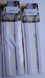 REPUESTOS CORREAS SUJETADOR - REGULABLES - 1,2CM - BLANCO - 2 PARES - Imagen 1 de 4