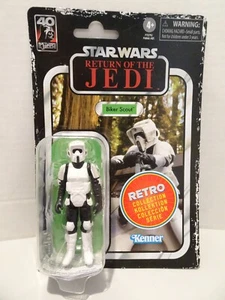 Hasbro Kenner Star Wars Colección Retro El Retorno del Jedi - Biker Scout - Imagen 1 de 9