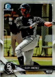 Eloy Jimenez 2018 Bowman Chrome #BDC168 Refractor Prospect Rookie Card White Sox - Picture 1 of 2