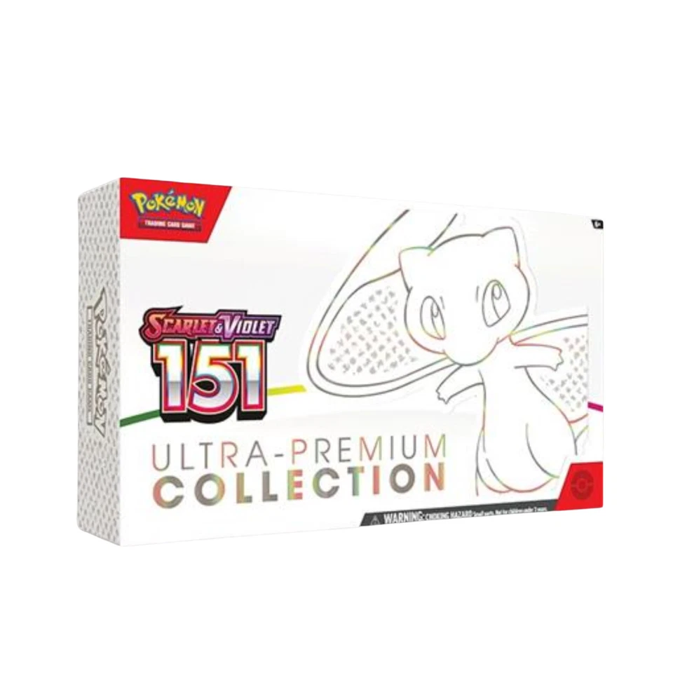 Pokemon Scarlet & Violet 3.5: Ultra-Premium Collection Mew Sammelkartenset (888082)