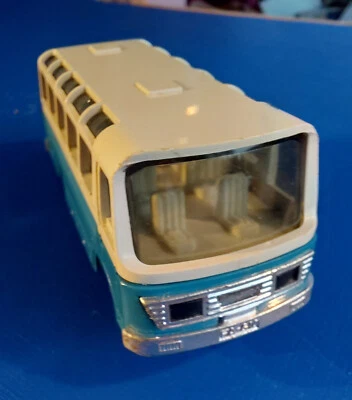 Faller ams 1:87. Kleinbus Nr. 5784, weissblau, Blockmotor funktioniert - Bild 1 von 4