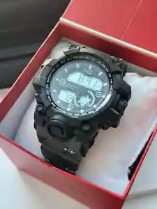 Activa Endurance X Invicta Men's Digital Watch Green Army Camo New! - Picture 1 of 10