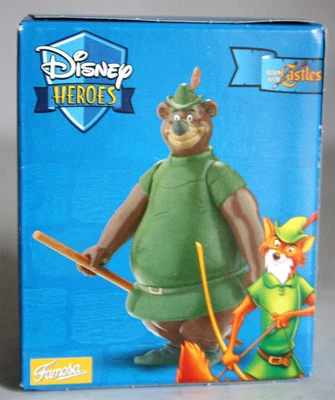 RARE 2004 DISNEY HEROES CASTLES ROBIN HOOD LITTLE JOHN FAMOSA NEW SEALED ! - Image 1 of 4