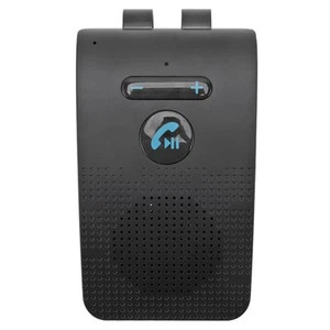 Car BT Speakerphone Wireless Sun Visor Receiver Adapter Handsfree MP3 Speaker FG - Zdjęcie 1 z 24