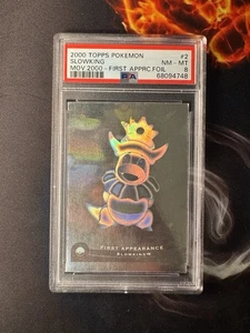 Topps Series 1 Pokemon First Appearance # 2 Of 6 Super Holo Rare Slowking PSA 8 - Picture 1 of 2