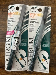 COVERGIRL Intensify Me! by Lashblast Liquid Eye Liner 310 EMERALD sealed 2 Pack - Picture 1 of 3