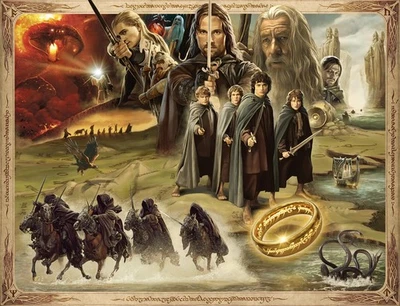 Ravensburger Lord of The Rings: The Fellowship of The Ring 2000 Piece Jigsaw Puz - Image 1 of 4