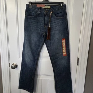 30x30 Urban Pipeline Up Distressed Vintage Style Blue Denim Jeans Slim Straight - Bild 1 von 11