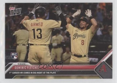 2023 Topps Now /826 Dominic Fletcher #281 Rookie RC - Image 1 of 2