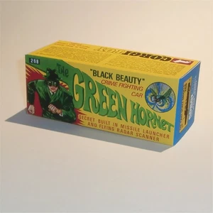 Corgi Toys  268 Green Hornet Black Beauty Empty Repro Outer Box Only - Picture 1 of 4