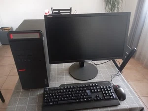 POSTAZIONE COMPLETA LENOVO M900 CORE I7 6700 RAM 16 GB SSD 256 GB WIN 11 LCD 22" - Foto 1 di 1