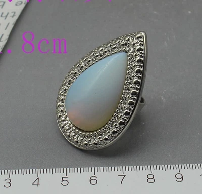 DEBER INCL. Anillo de latón Samantha Wills Moon Stone placa de plata ajustable tamaño 7  Foto 1 de 3