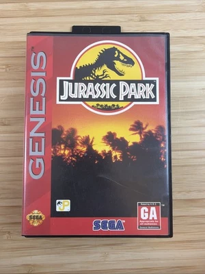 Jurassic Park - Sega Genesis (Tested and Working) - Image 1 of 4