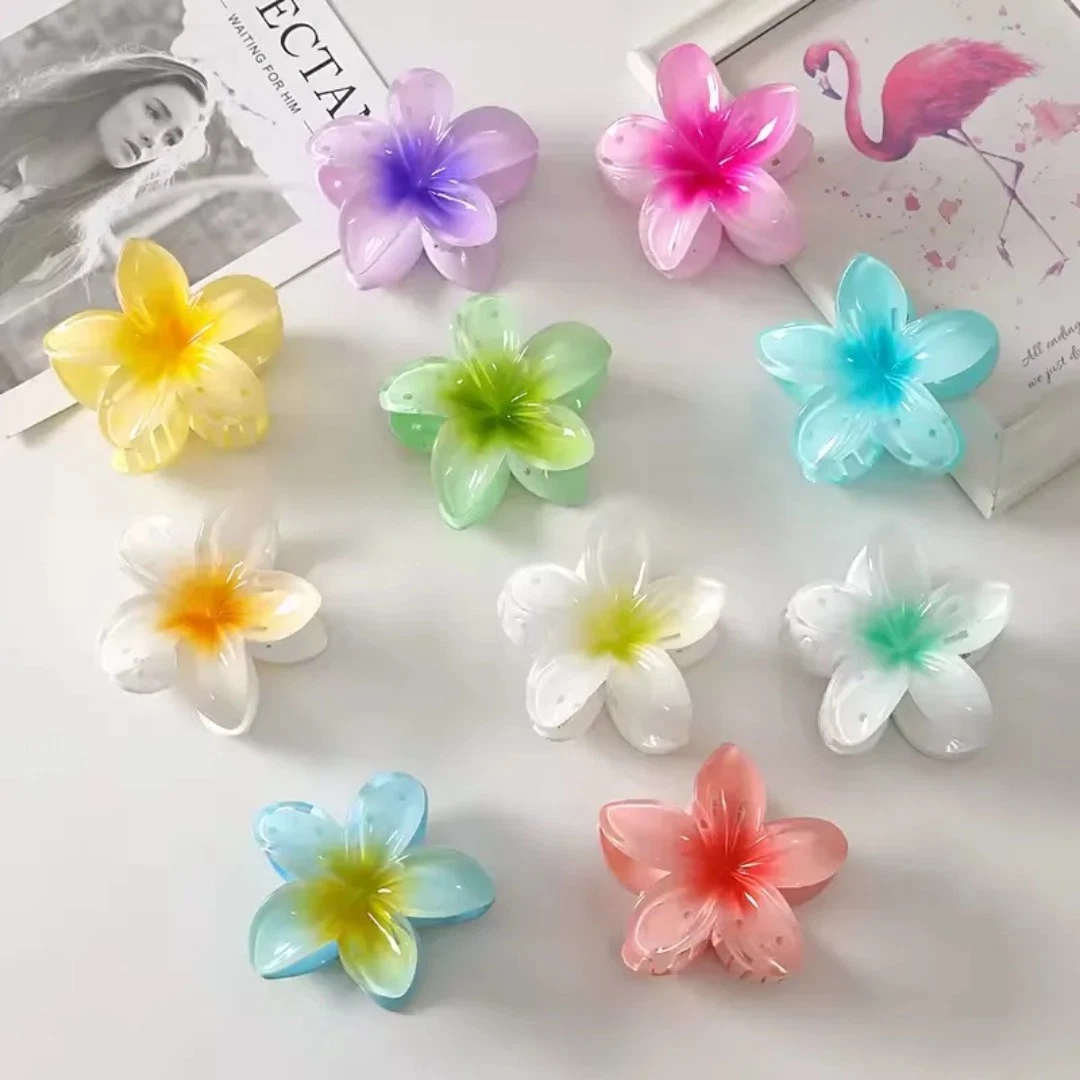 Damen Haarspange Mit Strass-Blume – Antik Silber, Modernes Design, Starker Federclip, Für Alle Frisuren