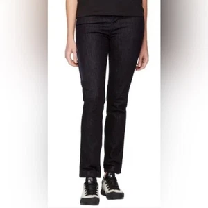 Pantalones de mezclilla negros Diamond Mission de mezcla de lana negros talla 6 nuevos con etiquetas - Imagen 1 de 9
