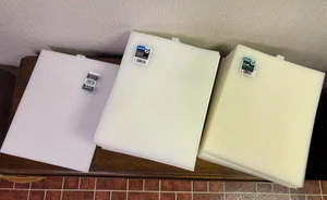 150 PLASTIC CANVAS SHEETS Clear Perforated 7 Mesh Count Darice Uniek 10.5 x 13.5 - Picture 1 of 11