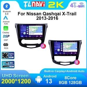 2+32G Android 13 10" Autoradio Stereo für Nissan Rogue 2014-2018 X-Trail Qashqai - Bild 1 von 40