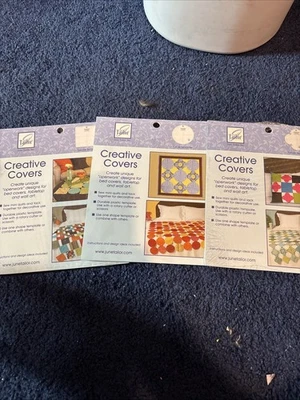 Creative Covers Quilt Patterns Set of 3 by June Tailor - Image 1 of 4