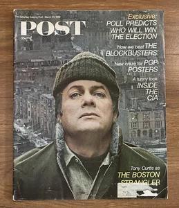 Saturday Evening Post - 23. März 1968 - Tony Curtis - Inside The CIA - Rock&Roll - Bild 1 von 4