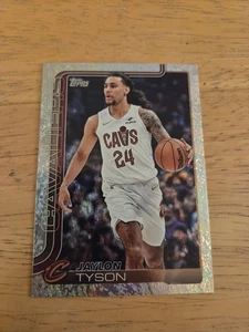 2025-26 Topps Sand Gllitter Jaylon Tyson #86 Cavs - Picture 1 of 2