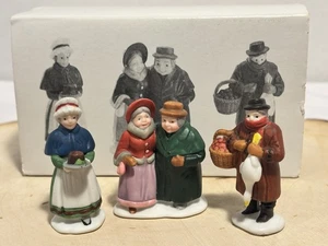 Dept 56 Heritage Village Fezziwigs And Friends #5928-5 Set Of 3 w/ Box - Picture 1 of 10