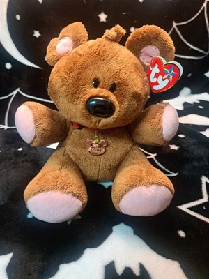 TY Beanie Baby Garfield POOKY the Stuffed Animal Bear NEW WITH TAG - Image 1 of 4