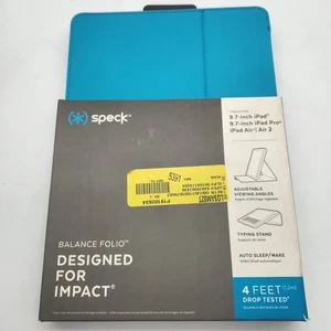 Speck, Drop Resistant iPad Case, For 9.7" iPad, Pro, Air, Air 2 Blue Teal - Picture 1 of 8