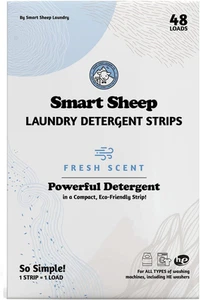 Smart Sheep - Laundry Strips - 48 Loads - Laundry Detergent Strips - Detergent S - Picture 1 of 12