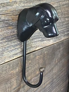 Black Lab🐾Wall Hook Coat Leash Cap🐾6.5" Resin🐾Dogs Puppies Labrador - Picture 1 of 18