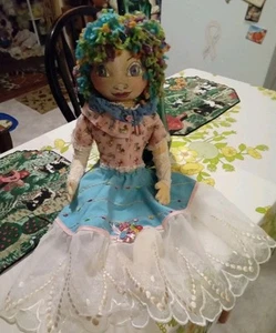 SELTEN ORIGINAL HERGESTELLT Künstler bemalt detailliert Rarität Skater Puppe 23 Zoll - Bild 1 von 9