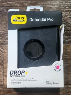 Otterbox Defender Pro Series Case for Apple iPad mini (6th Gen) Black. - Image 1 of 4
