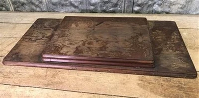 Singer Wood Table Top, Treadle Sewing Machine Base, Cabinet Part Vintage W, - Image 1 of 4