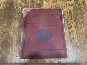 Rand McNally Imperial Atlas of the World with Marginal Index 1901 Vintage - Picture 1 of 8