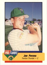 1994 Trenton Thunder Fleer/ProCards #2123 Joe Perona